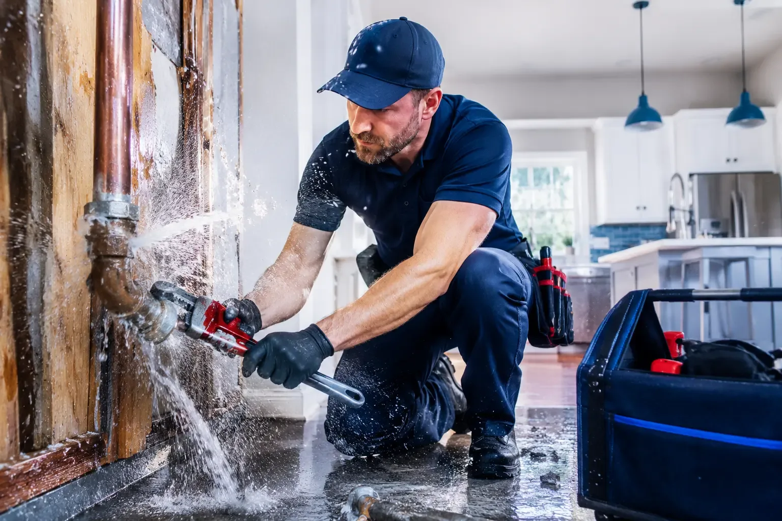 Local emergency pipe repair professionals in Sanders, KY